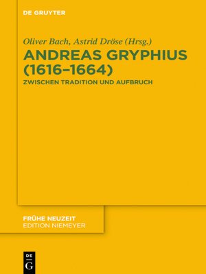 cover image of Andreas Gryphius (1616–1664)